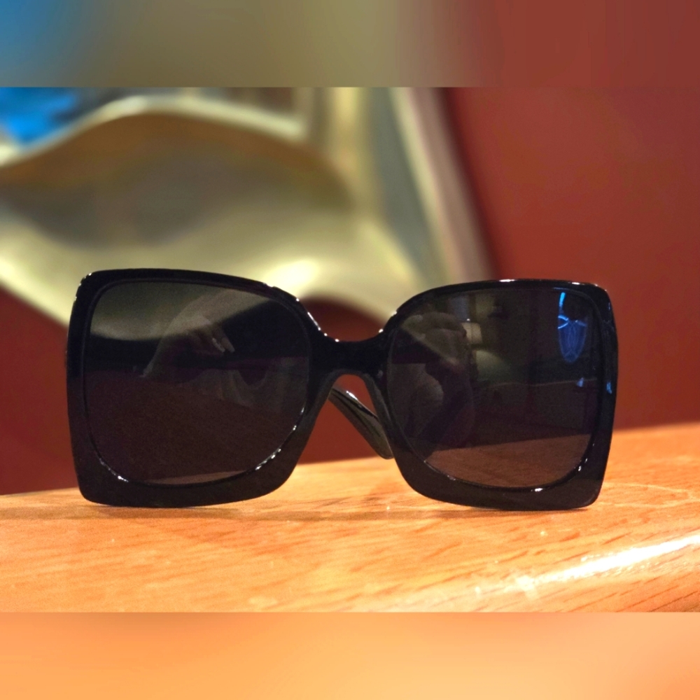 Black Square Sunglasses NWOT